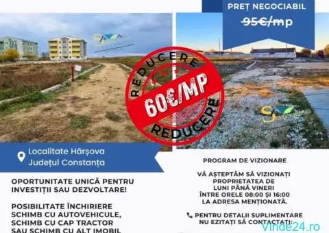 Teren intravilan de vânzare – Hârșova - 2/3