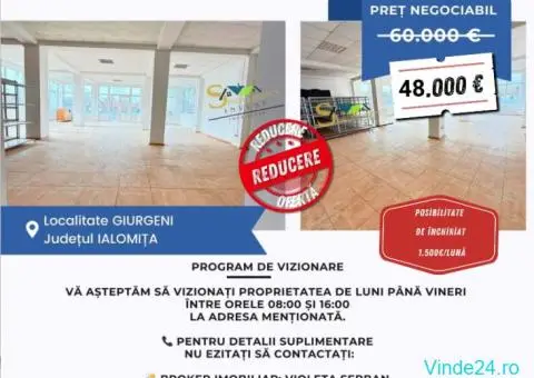 Spațiu comercial și de producție de vânzare – Giurgeni, jud. Ialomița - 2/7