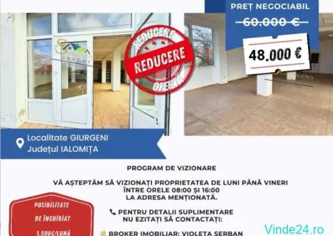 Spațiu comercial și de producție de vânzare – Giurgeni, jud. Ialomița - 3/7