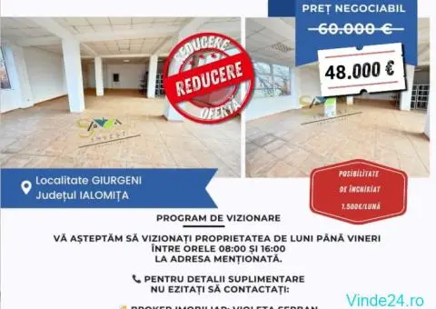Spațiu comercial și de producție de vânzare – Giurgeni, jud. Ialomița - 4/7