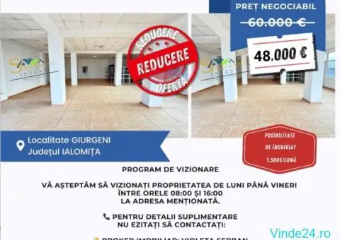 Spațiu comercial și de producție de vânzare – Giurgeni, jud. Ialomița - 5/7