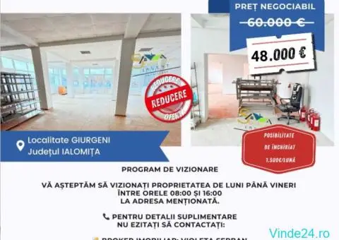 Spațiu comercial și de producție de vânzare – Giurgeni, jud. Ialomița - 7/7