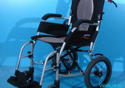 Scaun cu rotile din aluminiu Karma / latime sezut 38 cm - 1/8