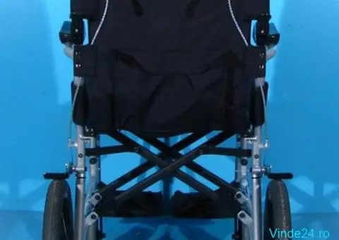 Scaun cu rotile din aluminiu Karma / latime sezut 38 cm - 7/8