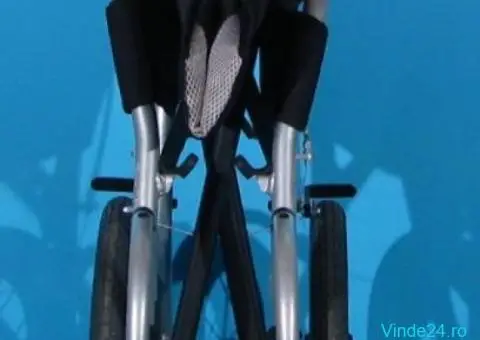 Scaun cu rotile din aluminiu Karma / latime sezut 38 cm - 8/8