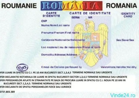 ofer servicii de evidenta populatiei