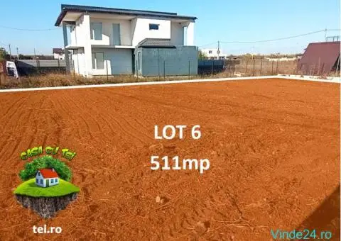 Teren in cartier locuit, 16 km de Bucuresti, acces la sosea DN1A - 4/7