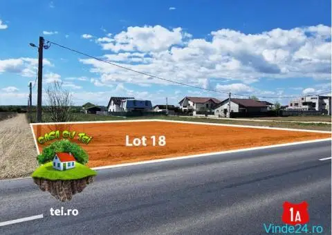 Teren in cartier locuit, 16 km de Bucuresti, acces la sosea DN1A - 6/7