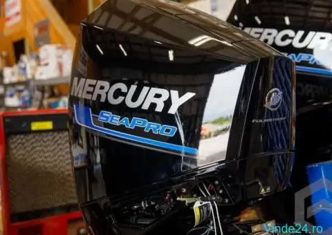 New Mercury SeaPro 200 HP 3.4L V6 Outboard engine - 1/4