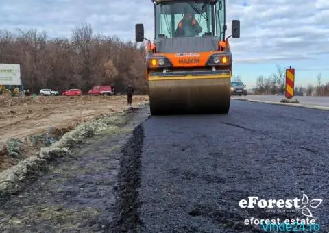 Teren la padure, acces direct la sosea DN1A, cartier premium, Crevedia - 6/6