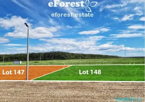 Teren în ansamblul rezidențial eForest Oportunitate casa la padure - 4/7