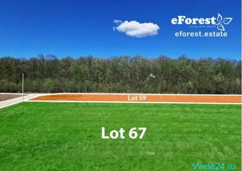 Teren cu deschidere la padure si acces sosea DN1A in cartier nou - 4/8