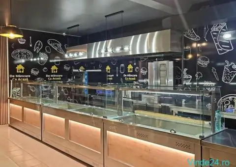 Horeca Bucuresti LINII Autoservire Vitrine CALDE si Vitrine RECI - 2/8