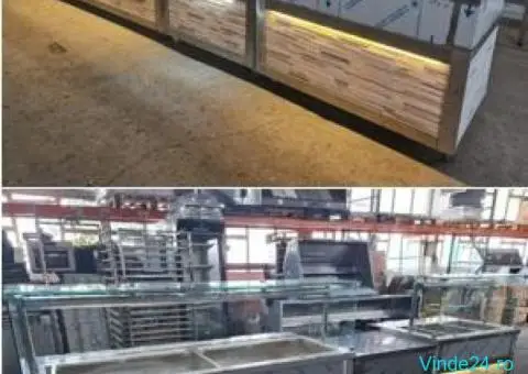 Horeca Bucuresti LINII Autoservire Vitrine CALDE si Vitrine RECI - 3/8