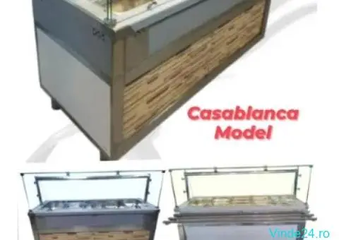 Horeca Bucuresti LINII Autoservire Vitrine CALDE si Vitrine RECI - 7/8