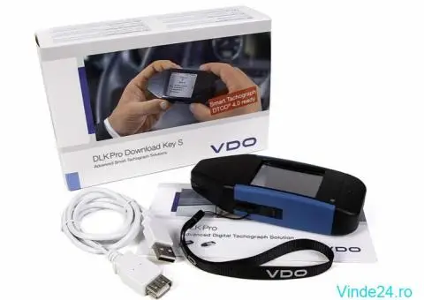 Cititor de carduri si tahografe digitale DLK PRO DOWNLOAD Key S - 1/9