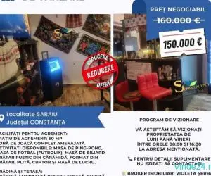Bar rustic complet amenajat