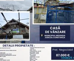 Casă de vânzare în Medgidia – Construcție solidă, spațiu generos