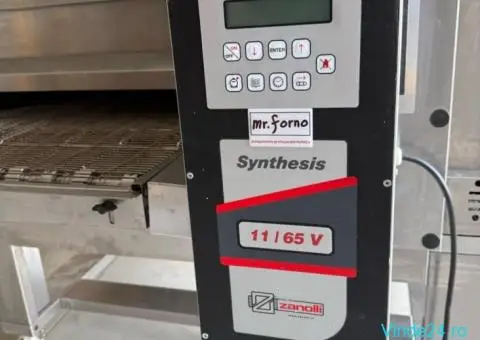 CUPTOR tip TUNEL ZANOLLI pizza/covrigi alimentare GAZ - 2/3