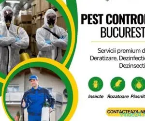 Oportunitate de angajare: Agent DDD - PestControl Bucuresti