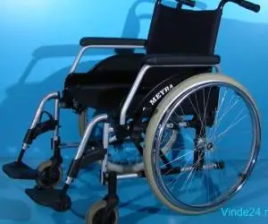 Scaun cu rotile din aluminiu Meyra   latime sezut 53 cm