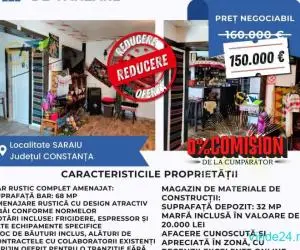 Bar rustic complet amenajat