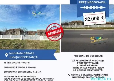 Casă bătrânească de vânzare în Saraiu, jud. Constanța - 2/3