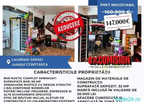 Bar rustic complet amenajat - 2/8