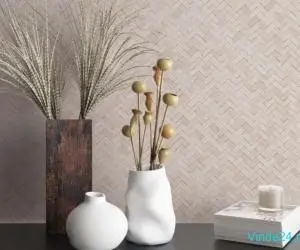 Noordwand Tapet „Botanica Rattan Wickerwork”, bej