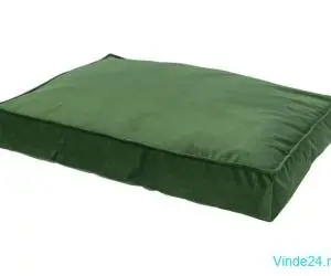 Madison Saltea pentru câini Velvet, verde, 80x55x15 cm