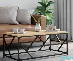 Măsuță de cafea, stejar sonoma, 100x50x40 cm, lemn prelucrat