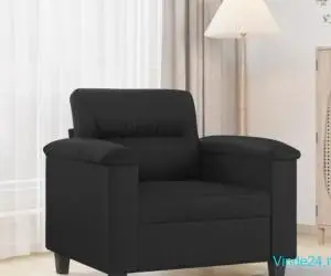 Canapea de o persoană, 60 cm, piele ecologică