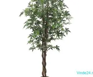 Arbore de arțar artificial 504 de frunze 150 cm verde