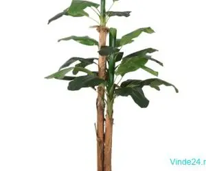 Bananier artificial 18 frunze 150 cm verde