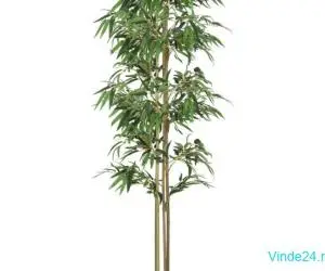 Arbore din bambus artificial 988 de frunze 150 cm verde