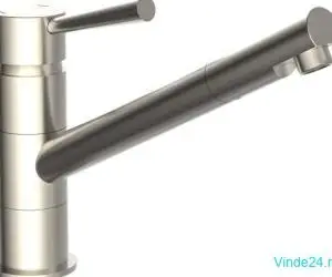 SCHÜTTE Baterie mixer de chiuvetă "CORNWALL", aspect oțel inoxidabil