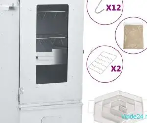 Afumătoare cuptor/grătar, generator fum rece, oțel galvanizat