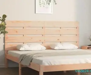 Tăblie de pat, 150x3x80 cm, lemn masiv de pin