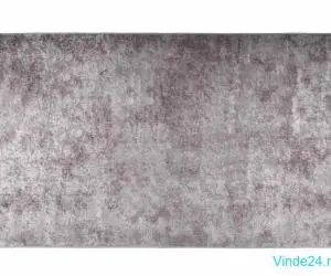 Covor lavabil, gri, 120x170 cm, anti-alunecare