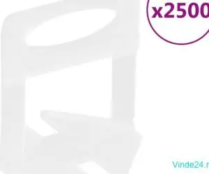 Cleme de nivelare a plăcilor 2500 buc 1 mm