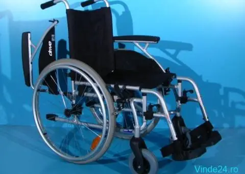 Scaun cu rotile din aluminiu Drive   latime sezut 42 cm - 3/6