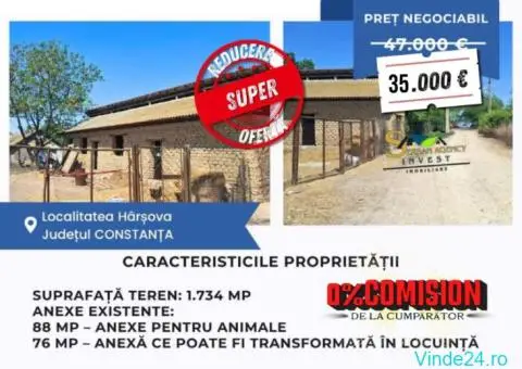 Teren intravilan cu hale în Hârșova - 1/8
