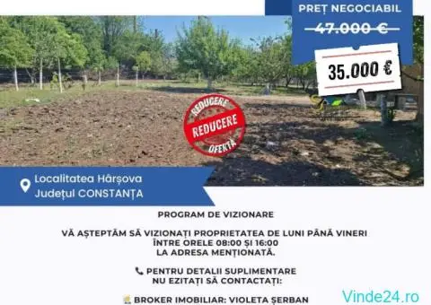 Teren intravilan cu hale în Hârșova - 3/8