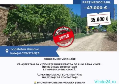 Teren intravilan cu hale în Hârșova - 5/8