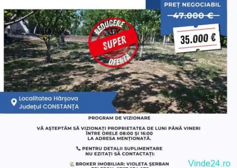 Teren intravilan cu hale în Hârșova - 6/8