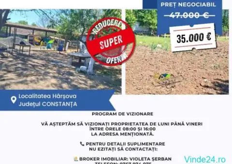 Teren intravilan cu hale în Hârșova - 7/8