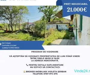 CASĂ TRADIȚIONALĂ DIN CHIRPICI – SAT CRIȘAN, COMUNA CRUCEA