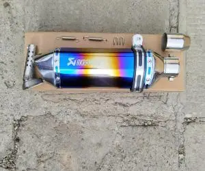 Toba SPORT AKRAPOVIC MOTO / honda cbr 600 F / F 2 / F 3 / F 4 / F 4 i