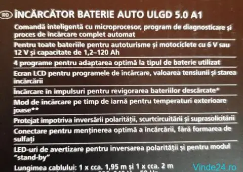 REDRESOR baterii MOTO / ATV / AUTO ! NOU - 7/8