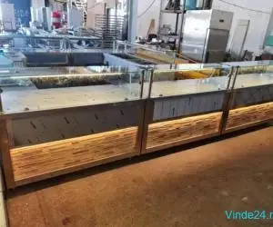 Horeca Bucuresti LINII Autoservire Vitrine CALDE si Vitrine RECI - Model PREMIUM